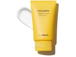 Крем солнцезащитный The Saem Eco Earth Light Sun Cream SPF 50+ PA++++ (50мл)