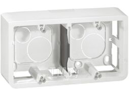 Коробка открытого монтажа Legrand Mosaic 80285 (белый)