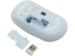 Комплект клавиатура и мышь Acer OCC205 / ZL.ACCEE.00C (белый/голубой)