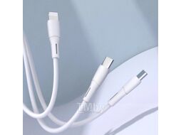 Кабель Celebrat FLY-2 MicroUSB (1м, белый)