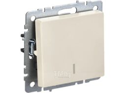Выключатель IEK Brite BR-V10-1-10-K10 (бежевый)