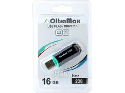 USB flash накопитель Oltramax 230 16Gb Black / OM-16GB-230-Black