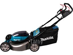 Газонокосилка аккумуляторная MAKITA DLM 530 Z (18.0 В, БЕЗ АККУМУЛЯТОРА, шир. 530 мм, выс. 20-100 мм, пластм. корпус, травосборник 70 л)