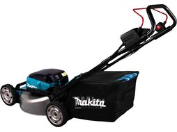 Газонокосилка аккумуляторная MAKITA DLM 530 Z (18.0 В, БЕЗ АККУМУЛЯТОРА, шир. 530 мм, выс. 20-100 мм, пластм. корпус, травосборник 70 л)