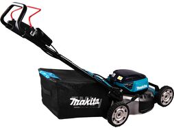 Газонокосилка аккумуляторная MAKITA DLM 530 Z (18.0 В, БЕЗ АККУМУЛЯТОРА, шир. 530 мм, выс. 20-100 мм, пластм. корпус, травосборник 70 л)