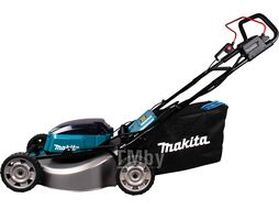 Газонокосилка аккумуляторная MAKITA DLM 530 Z (18.0 В, БЕЗ АККУМУЛЯТОРА, шир. 530 мм, выс. 20-100 мм, пластм. корпус, травосборник 70 л)