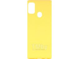 Чехол-накладка Case Cheap Liquid для Galaxy M21 (желтый)