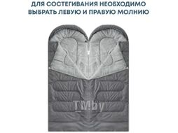 Спальный мешок RSP Outdoor Sleep 150 / SB-SLE-150-G-R (серый)