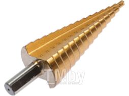 Сверло Tundra Pro ступенчатое HSS TiN трехгранный хвостовик 4-32мм 4606767