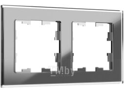 Рамка для выключателей и розеток IEK Brite BR-M22-G-K03 (серый)