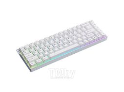 Проводная игровая клавиатура AJAZZ AK680 V2 Ice Island Switch (белый)