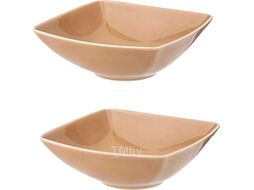 Набор салатников Lefard Tint / 48-940-1 (мокко)