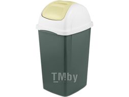 Мусорное ведро Bama Cont/Europa Lt.33 Oliva (33л, оливковый/кремовый)
