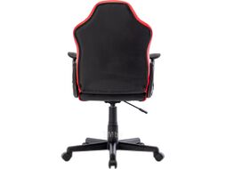 Кресло геймерское Brabix Stripe GM-203 / 532512 (экокожа, черный/красный)