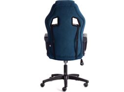 Кресло геймерское Tetchair Driver флок (ткань синий/серый 32/TW-12)