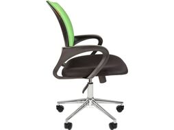 Кресло офисное Chairman 696 хром новый подлокотник (TW светло-зеленый)