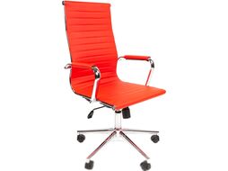 Кресло офисное Chairman 755 (экопремиум красный)