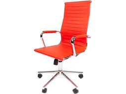 Кресло офисное Chairman 755 (экопремиум красный)