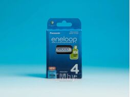 Комплект аккумуляторов Panasonic Eneloop AA 2000 / BK-3MCDE/4BE (4шт)