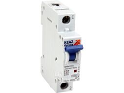 Выключатель автоматический КЭАЗ 1P C 40А 6кА OptiDin BM63-1C40-УХЛ3 / 260510