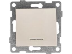Выключатель Gusi Electric Bravo С10В18-003 (бежевый)