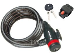 Велозамок Tonyon 8x1800 / 511K-0818H (черный)
