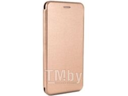 Чехол-книжка Case Magnetic Flip для Mi A3 Lite / Mi CC9 / Mi 9 Lite (золотой)