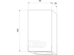 Точечный светильник Elektrostandard 1085 GU10 WH (белый матовый)