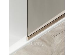 Стеклянная шторка для ванны MaybahGlass MGV-139-2у (бронзовое стекло/бронзовый)