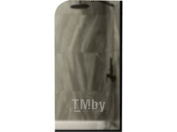 Стеклянная шторка для ванны MaybahGlass MGV-249-6у (бронзовое матовое стекло/черный)