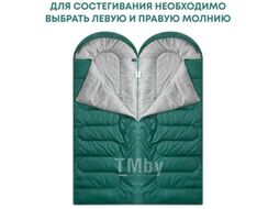 Спальный мешок RSP Outdoor Sleep 250 / SB-SLE-250-GN-R (зеленый)