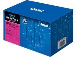 Светодиодная бахрома Uniel ULD-B3010-200/TBK / UL-00003932 (синий)