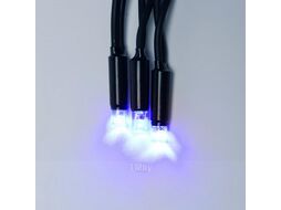 Светодиодная бахрома Uniel ULD-B3010-200/TBK / UL-00003932 (синий)