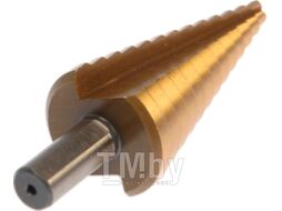 Сверло Tundra Pro ступенчатое HSS TiN трехгранный хвостовик 6-30мм 5570236