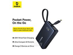 Портативное зарядное устройство Baseus PicoGo PPPG-1W45C Cosmic Black (P10076803123-00)