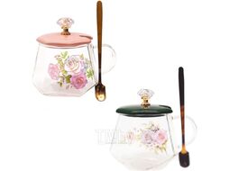 Кружка с ложкой MONAMI SET-107