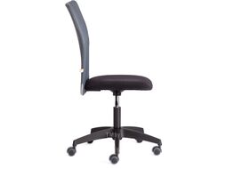 Кресло офисное Tetchair Start флок/ткань (черный/серый, 35/W-12)