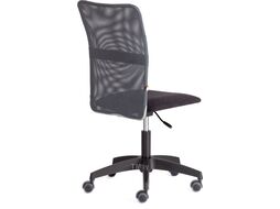 Кресло офисное Tetchair Start флок/ткань (черный/серый, 35/W-12)