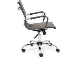 Кресло офисное Tetchair Urban-Low флок (серый)