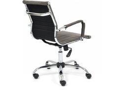 Кресло офисное Tetchair Urban-Low флок (серый)