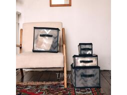 Коробка для хранения Handy Home Складная Зигзаг 300x150x150 / ESH23 S (серый)
