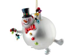 Елочная игрушка Erich Krause Decor. Снеговик кругленький / 50984