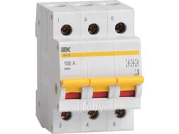 Выключатель нагрузки IEK ВН-32 3Р100А / MNV10-3-100