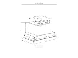 Вытяжка скрытая Kuppersberg Inflat 60 W