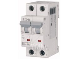 Выключатель автоматический Eaton HL-B6/2 2P 6A B 4.5кA 2M / 194758