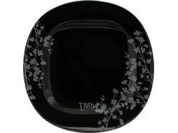Тарелка столовая обеденная Luminarc Ombrelle Black P3538