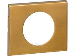 Рамка для выключателей и розеток Legrand Celiane 69131 (золото)