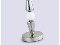 Прикроватная лампа Ambrella LH75262 SN/FR (сатин никель/белый матовый)