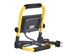 Прожектор светодиодный переносной, 20Вт, IP65, 6500K, черный Remocolor 89-1-652