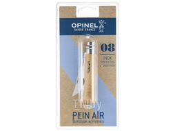 Нож туристический Opinel №8 / 000405 (нержавеющая сталь, бук, блистер)